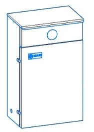 Настенный компактный бокс KNR-S