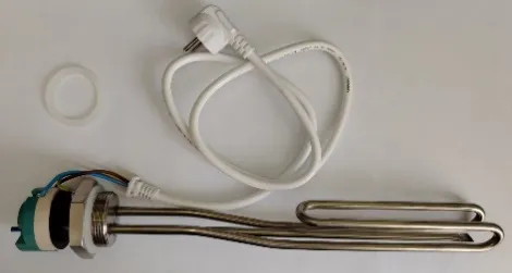 ТЭН 2кВт, 230V АС с термостатом G 6/4" (1 1/2") (для KRATS бак-в-баке)